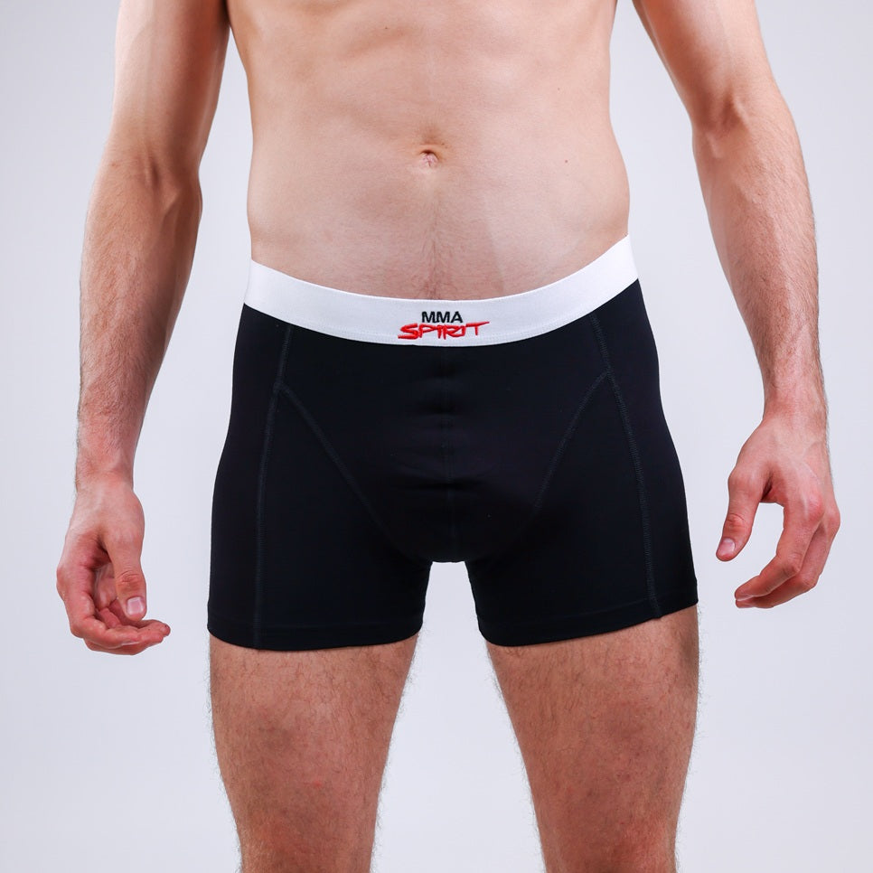 HOC Boxershorts 2er Pack (schwarz/rot)