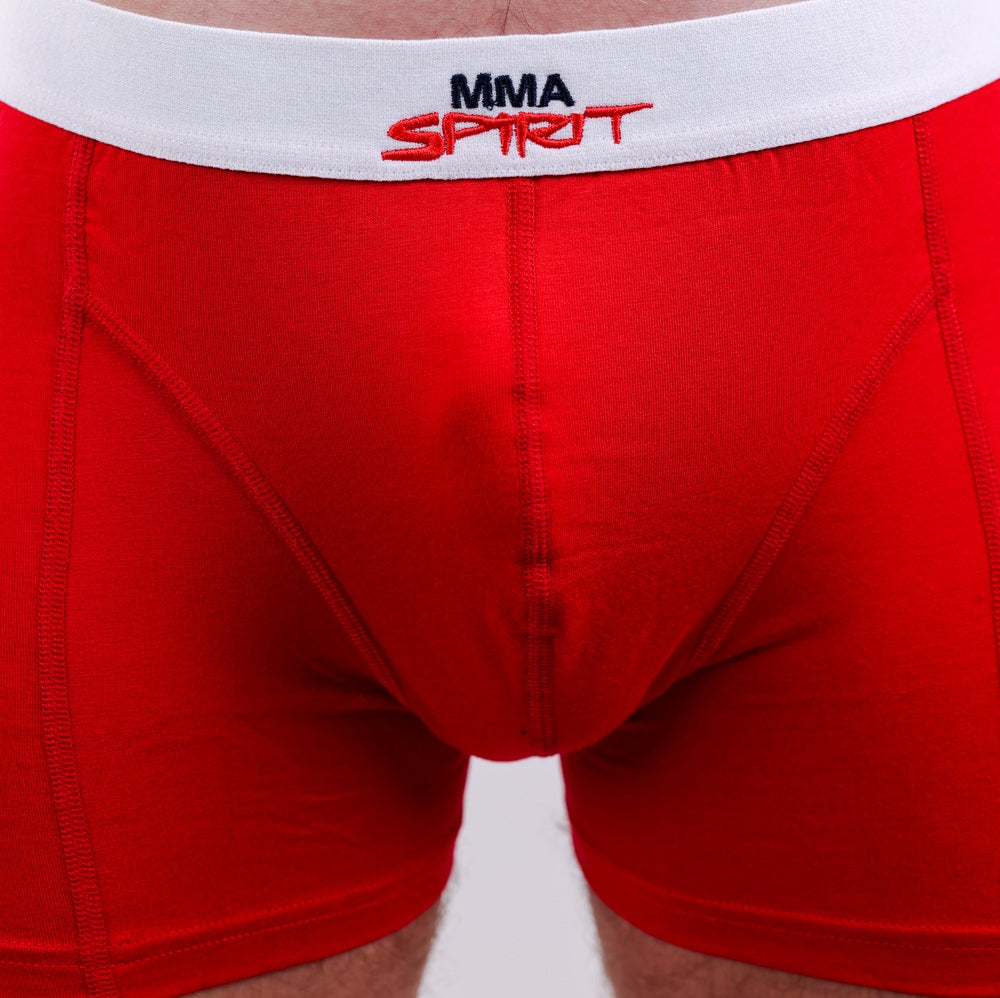 HOC Boxershorts 2er Pack (schwarz/rot)